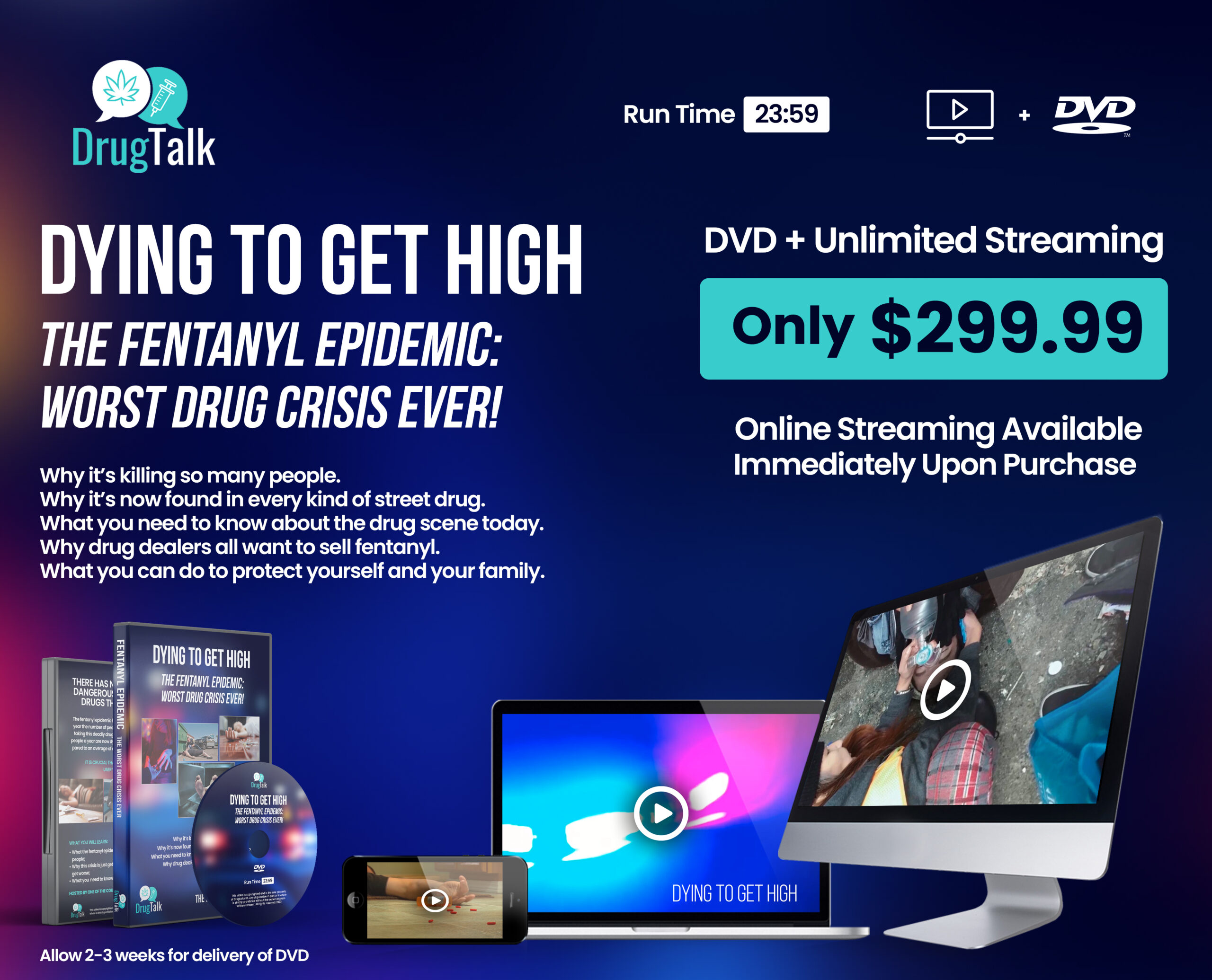 Dying to Get High (DVD + Unlimited Online Streaming)